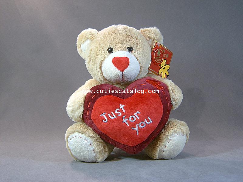 ตุ๊กตาหมี ถือหัวใจ(Teddy Bear with heart)