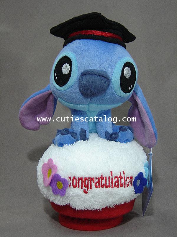 ตุ๊กตาสติช กล่องดนตรี แสดงความยินดีcongratulation(Stitch Doll and Music)