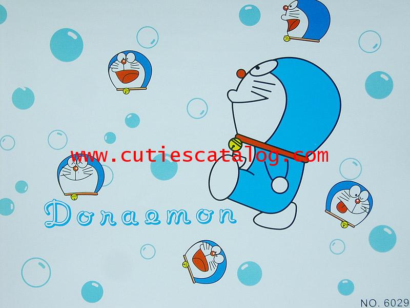 สติ๊กเกอร์ติดโน๊ตบุ๊คลายโดเรมอน Doraemon แบบ 3