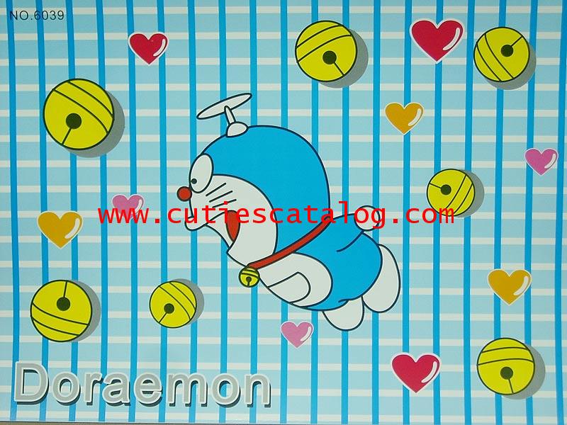 สติ๊กเกอร์ติดโน๊ตบุ๊คลายโดเรมอน Doraemon แบบ 4