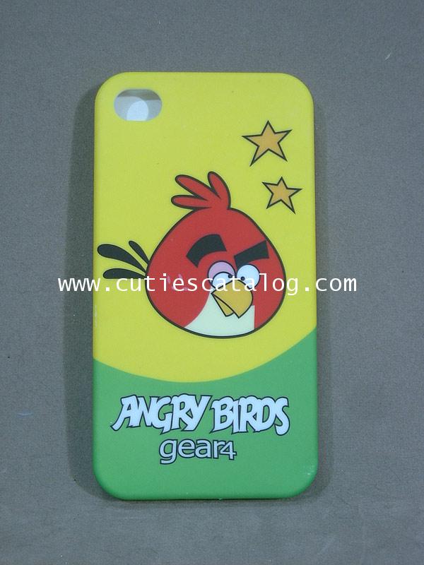 เคสไอโฟน 4 ลายแองกรีย์ เบิร์ด Angry birds Iphone 4 case(หน้ากาก/กรอบไอโฟน) แบบ 2
