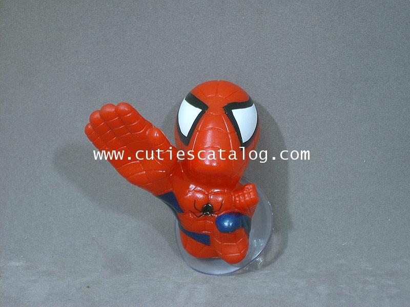 ตุ๊กตาสไปเดอร์แมนเสียบเสาอากาศรถยนต์/ติดกระจก Spiderman แบบ 1