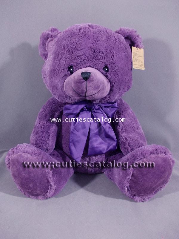 ตุ๊กตาหมี เท็ดดี แบร์ สีม่วง Teddy Bear : Captain Morgan