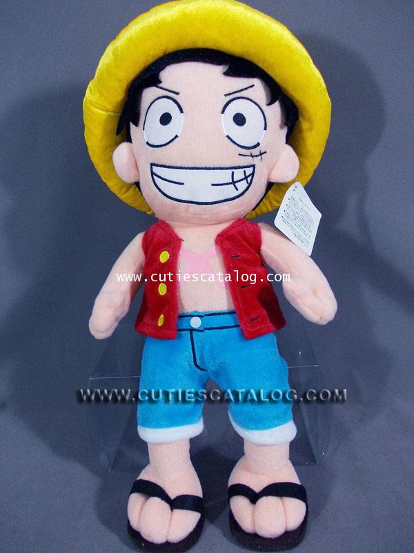 ตุ๊กตาลูฟี่ แบบยืน ขนาด L ตุ๊กตาลูฟี่ Luffy @ จากเรื่องวันพีช One Piece
