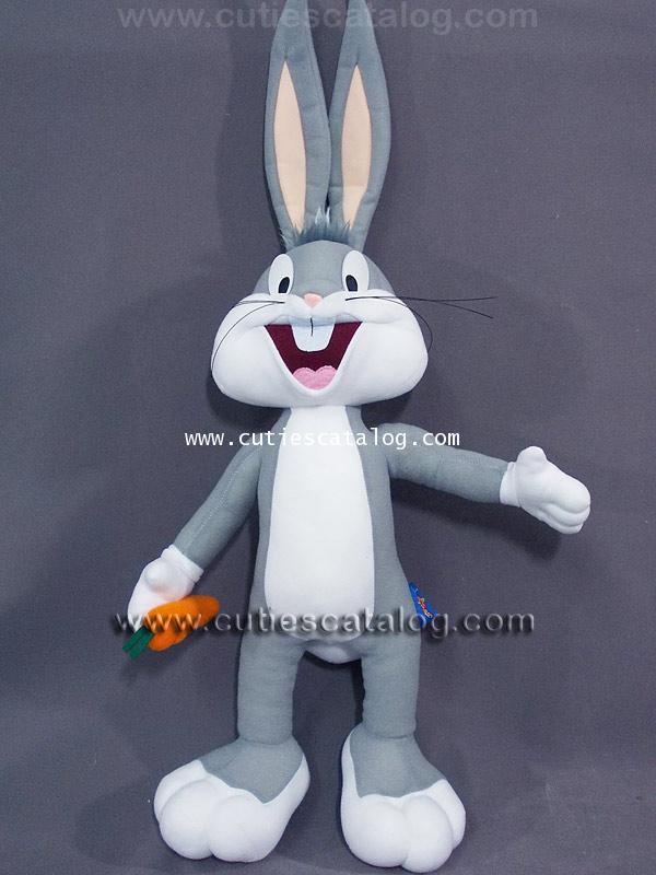 ตุ๊กตาบั๊ค บันนี่ Bugs Bunny @ ตุ๊กตาลูนีย์ ทูนส์ Looney Tunes ขนาด M