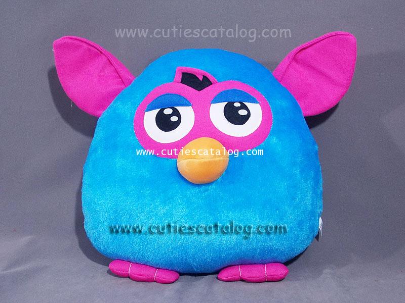 หมอนอิง / พิง เฟอร์บี้ Furby cushion สีฟ้า