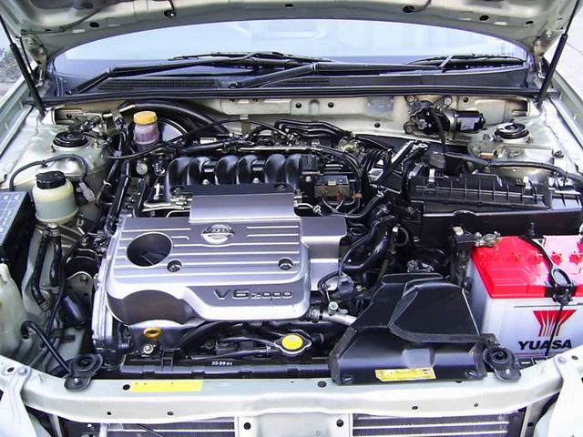 Rqq  NISSAN CEFIRO 2.0 V6 ปี 2002 สีทอง ออโต้ 2AIRBAGABSเบาะหนังแท้ปรับไฟฟ้า แอร์ดิจิตอล CD7แผ่น$A01 3