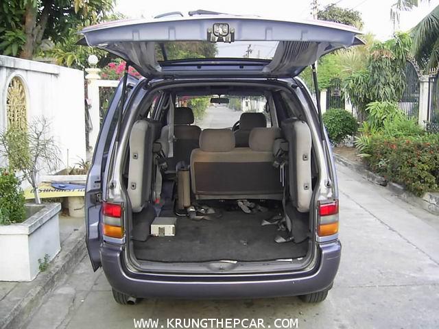 .ขายNISSAN SERENA2.0 AT ปี 1993 สีเทาฟ้า เกียร์ออโต้ รถตู้แวนMPV 7 ที่นั่ง $A00- 5