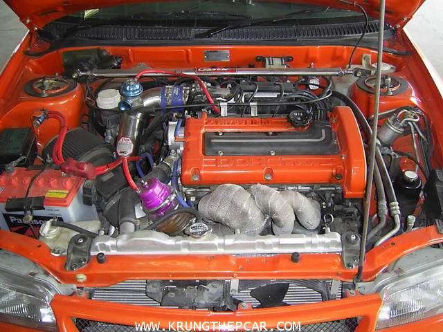 QE  MITSUBISHI COLT 4WD 3DOOR ปี 1993 สีส้ม ธรรมดา 3ประตูขับเคลื่อน 4ล้อ เครื่อง+ช่วงล่างEVOแท้$A00- 5