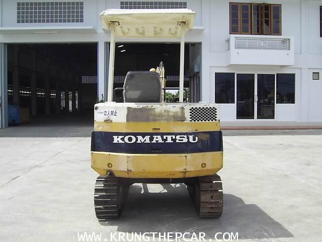 .ขายรถขุด ขนาดเล็ก KOMATSU PC15 นำเข้าจากญี่ปุ่น สภาพเดิมๆ ไม่เคยทำสี มีหลังคา ทำงานเร็ว$A13-P6PE- 4