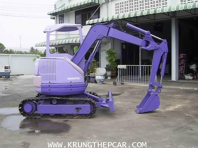 TWWIPQ รถขุดขนาดเล็ก KOMATSU PC28UU นำเข้าจากประเทศ ใช้งานได้ทันที แขนปรับได้ $A13-P6AI 1