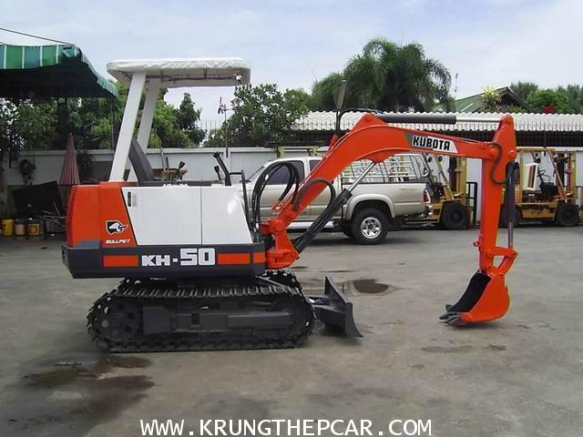 .ขาย รถขุด (แบคโฮ) KUBOTA KH50 พร้อมใช้งานได้ทันที เป็นรถนำเข้า $A13-P6PE 1