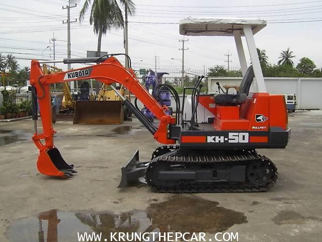 .ขาย รถขุด (แบคโฮ) KUBOTA KH50 พร้อมใช้งานได้ทันที เป็นรถนำเข้า $A13-P6PE 2