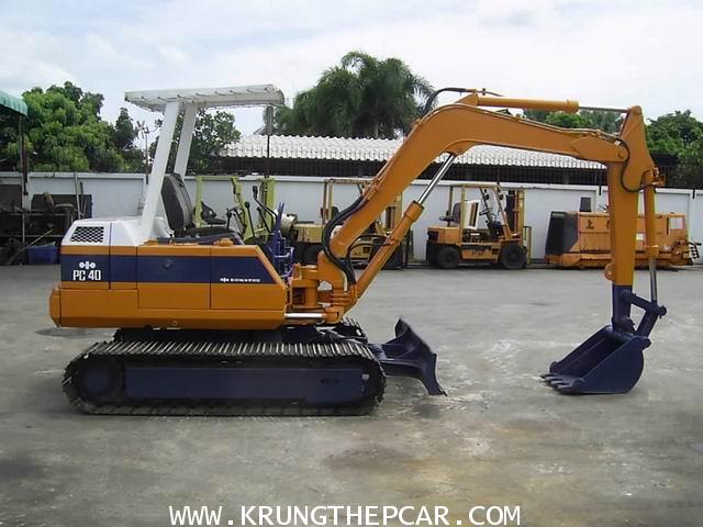 .ขาย รถขุด (แบคโฮ) KOMATSU PC40-5 สภาพพร้อมใช้งานได้ทันที นำเข้าจากต่างประเทศ $A13-P6SA 1