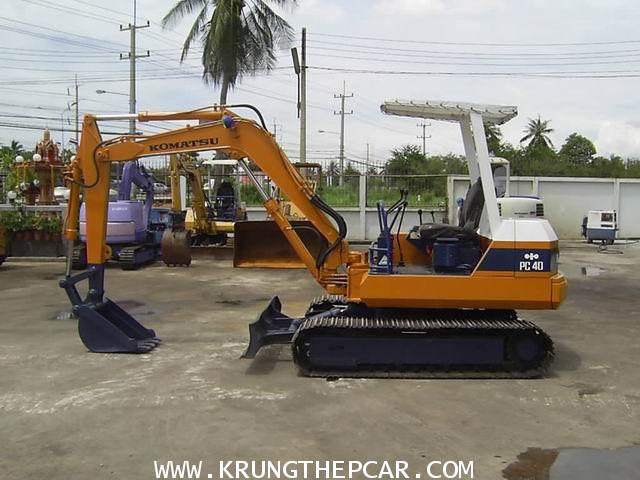 .ขาย รถขุด (แบคโฮ) KOMATSU PC40-5 สภาพพร้อมใช้งานได้ทันที นำเข้าจากต่างประเทศ $A13-P6SA 6