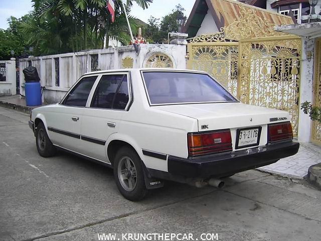 .ขายTOYOTA CORONA หน้าแหลม เครื่อง1JZเกียร์ออโต้ ปี 1984 สีขาว รถคุณหมอใช้$A17-SQZ 1