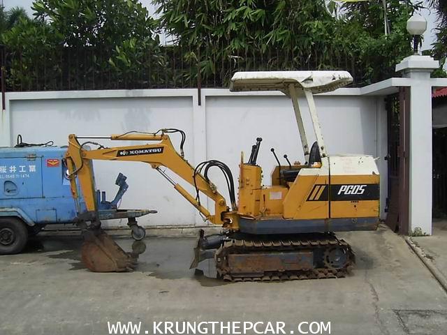 .ขาย รถขุดขนาดเล็ก จิ๋ว KOMATSU PC05 พร้อมใช้ทันที สีเดิมๆ มือสอง ญี่ปุ่น ใส่รถกระบะได้ $A13-S6P 2