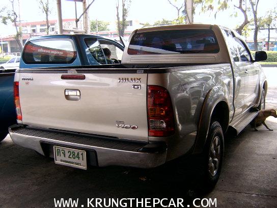 .ขาย TOYOTA HILUX VIGO3.0G X-TRACAB 4WD ปี 2005 รถกระบะสีบรอนซ์เงิน เกียร์ธรรมดาขับ4ล้อ AIRBAG $A16- 3