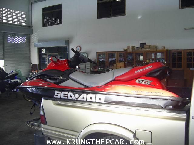 .ขายเรือเจ็ทสกี JETSKI SEA-DOO GTX951 สีแดง ใช้น้อยมาก แค่20ชั่วโมงเท่านั้น$A13-