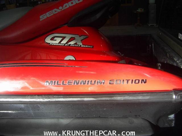 .ขายเรือเจ็ทสกี JETSKI SEA-DOO GTX951 สีแดง ใช้น้อยมาก แค่20ชั่วโมงเท่านั้น$A13- 2