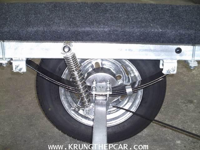 .ขายรถเทรลเลอร์บรรทุกเรือ Trailer ของใหม่เอี่ยม มีไฟเบรคท้าย$A13-P5AN- 1