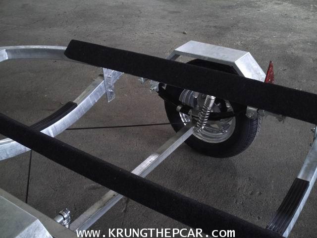 .ขายรถเทรลเลอร์บรรทุกเรือ Trailer ของใหม่เอี่ยม มีไฟเบรคท้าย$A13-P5AN- 6