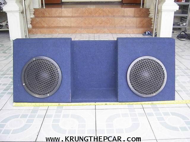 .ขาย ตู้ซัฟวูฟเฟอร์ พร้อมลำโพง10นิ้ว ใส่รถกระบะทุกรุ่น+รถตู้ กระบะหัวเดียว และกระบะ4ประตู $A01-S4A- 1