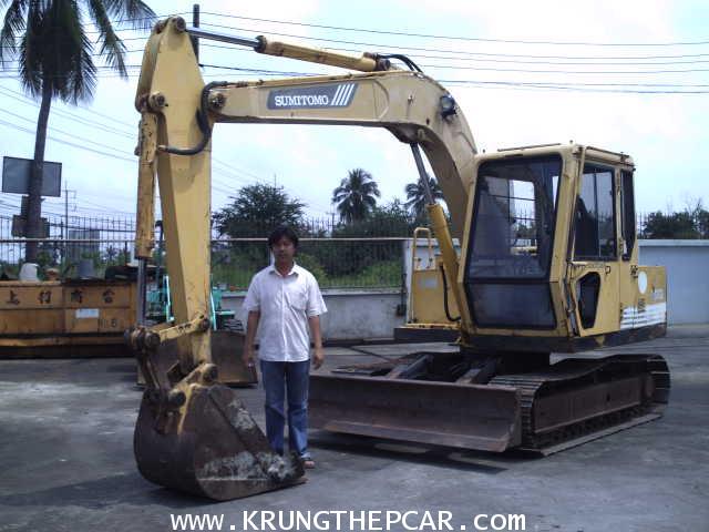 .ขาย รถขุด(แบ็กโฮล)SUMITOMO S160F มีผานหน้า ขนาดPC60ประหยัดน้ำมัน สภาพเดิมจากญี่ปุ่น $A13-P6IA 1