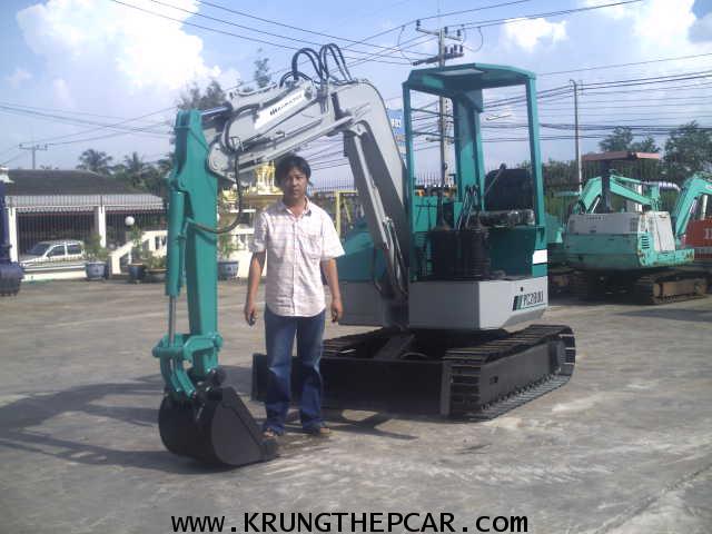 .ขายรถขุดแบ็กโฮลKOMATSU PC28UU-1 ตีนเหล็ก แขนสไลด์ได้ พร้อมทำงานทันที$A13-S6PN- 1