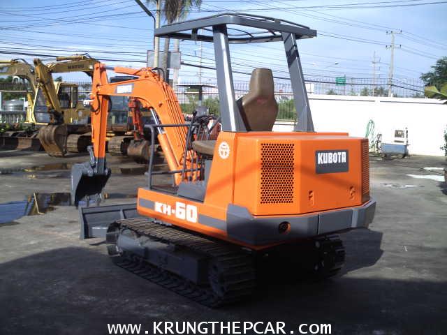 .ขายรถขุด (แบ๊คโฮล) KUBOTA KH60 รถนำเข้าจากญี่ปุ่น ใช้งานได้ทันที $A13-S6PE- 3