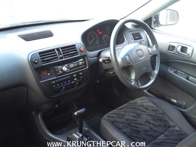 . HONDA CIVIC 1.6VTi COUPE ปี2001 สีดำ เกียร์ออโต้ AIRBAG ชุดแต่งแท้ทั้งคัน+LPGหัวฉีด$A11-S6SE- 2