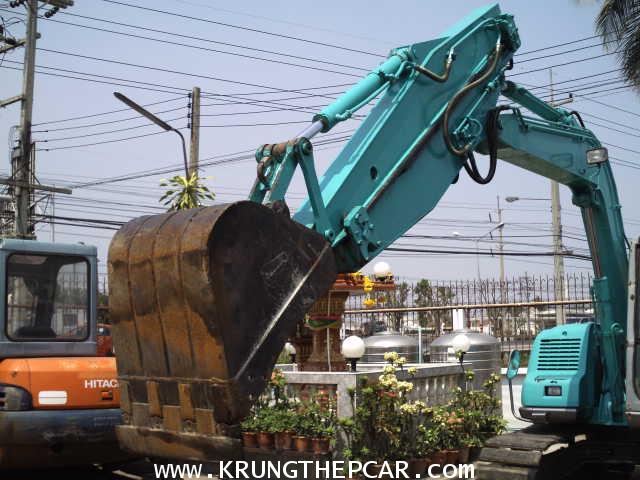 .ขาย รถขุดKOBELCO SK60 ACERAแขนยืดได้ บูมสไลด์ยืดได้ มีหัวเก๋งมีแอร์ ตีนเหล็กเสริมยางถอดได้$A13-P6QN 2
