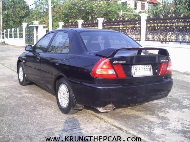 MITSUBISHI LANCER 1.8 SEI ปี1996 โฉมท้ายเบนซ์ สีน้ำเงิน เกียร์ออโต้ กระจกพับข้างไฟฟ้า$A28P6SN- 1