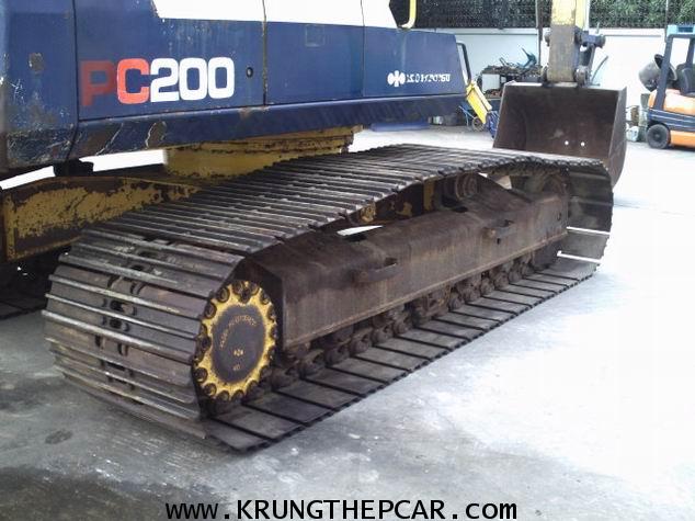 TAPPPN ขาย รถขุด KOMATSU PC200-5 ตีนกว้าง สภาพสวยที่สุดในรุ่นเดียวกัน สีเดิมๆทั้งคัน $A13-P7PET- 9