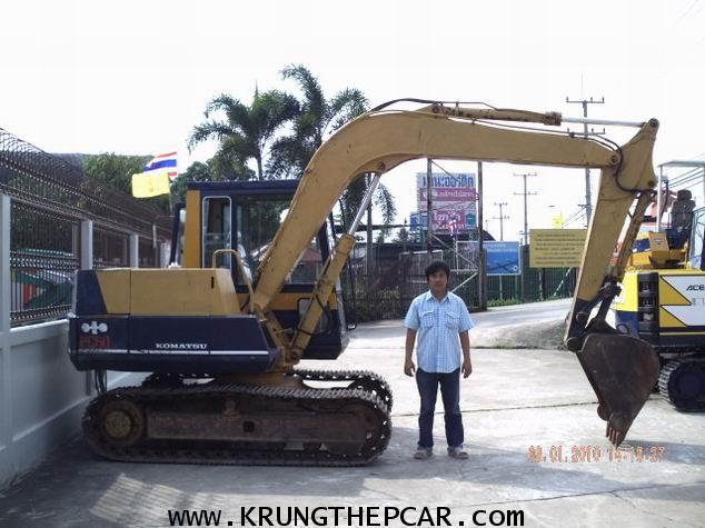 .ขายรถขุดมือสอง KOMATSU PC60-5 รถนอก นำเข้าจากต่างประเทศ พร้อมใช้งานได้ ทันที $A13-P6TU- 1