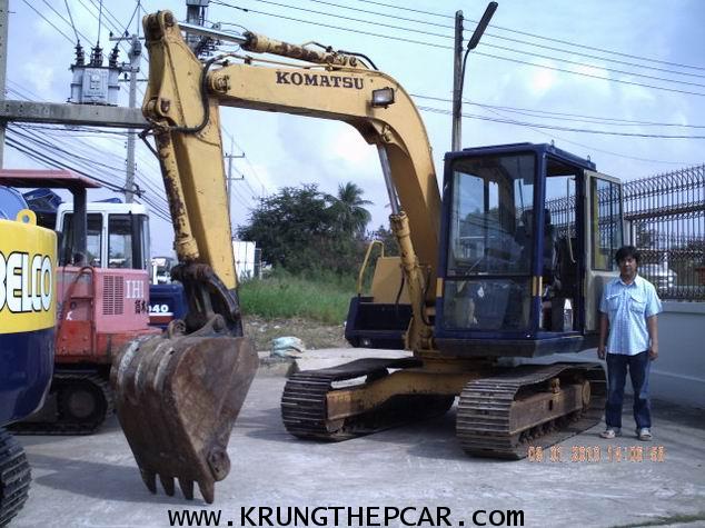 .ขายรถขุดมือสอง KOMATSU PC60-5 รถนอก นำเข้าจากต่างประเทศ พร้อมใช้งานได้ ทันที $A13-P6TU- 2