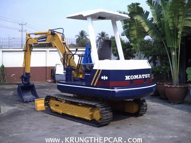 .ขายรถขุดKOMATSU PC30-5 ตีนเหล็ก ทำสีใหม่เอี่ยม นำเข้าจากต่างประเทศ พร้อมใช้ทันที A25-P6SI 2