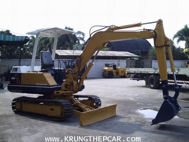 .ขายรถขุดKOMATSU PC30-5 ตีนเหล็ก ทำสีใหม่เอี่ยม นำเข้าจากต่างประเทศ พร้อมใช้ทันที A25-P6SI 4