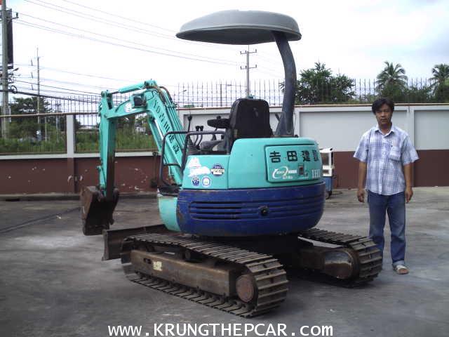 .ขายรถขุด IHI 30JX ขนาดPC30 ปั๊มรุ่นใหม่ คอนโทรลน้ำมัน มีสปีดเดินเร็ว สีเดิมๆ มีใบนำเข้า$A13-N6AE- 5