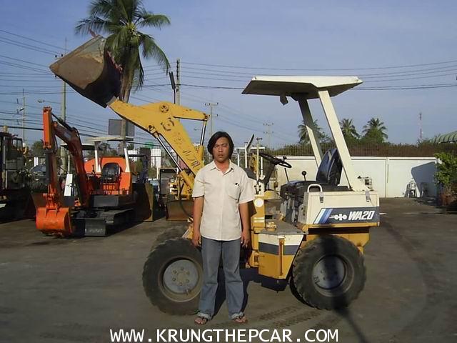 .ขาย รถตัก เอวอ่อน KOMATSU WA20 ขายรถตักล้อยางขับเคลื่อน 4ล้อ พร้อมใช้งาน ราคา $A13-P6SP- 4