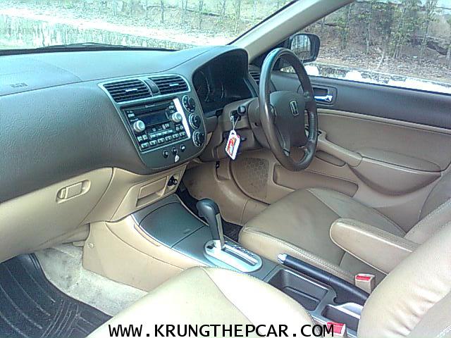 .ขาย รถยนต์ HONDA CIVIC 1.7 VTIE AIRBAG ABS เบาะหนังแท้ เครื่องVTEC  $A25-N6SI 2