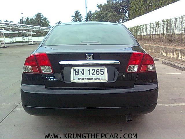 .ขาย รถยนต์ HONDA CIVIC 1.7 VTIE AIRBAG ABS เบาะหนังแท้ เครื่องVTEC  $A25-N6SI 5