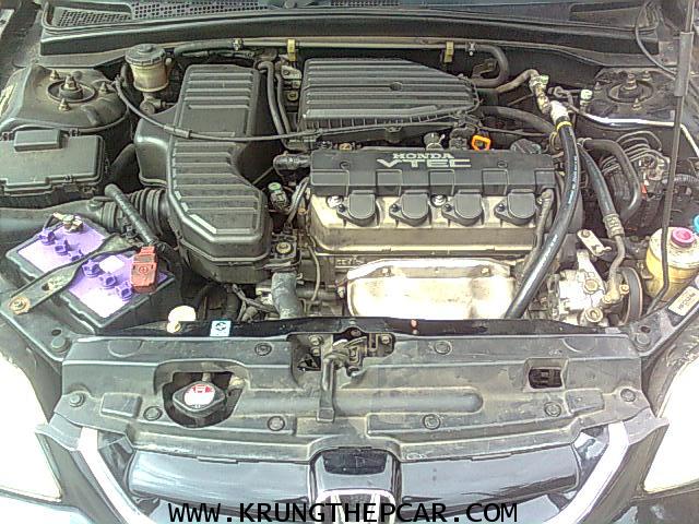 .ขาย รถยนต์ HONDA CIVIC 1.7 VTIE AIRBAG ABS เบาะหนังแท้ เครื่องVTEC  $A25-N6SI 6