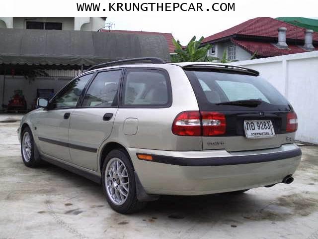 .ขาย รถยนต์ VOLVO V40 T4 2.0 TURBO 5ประตู ปี2001 สีบรอนซ์ทอง ออโต้ AIRBAG เบาะหนังแท้ปรับไฟฟ้า$A01. 3