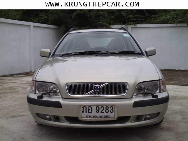 .ขาย รถยนต์ VOLVO V40 T4 2.0 TURBO 5ประตู ปี2001 สีบรอนซ์ทอง ออโต้ AIRBAG เบาะหนังแท้ปรับไฟฟ้า$A01. 8