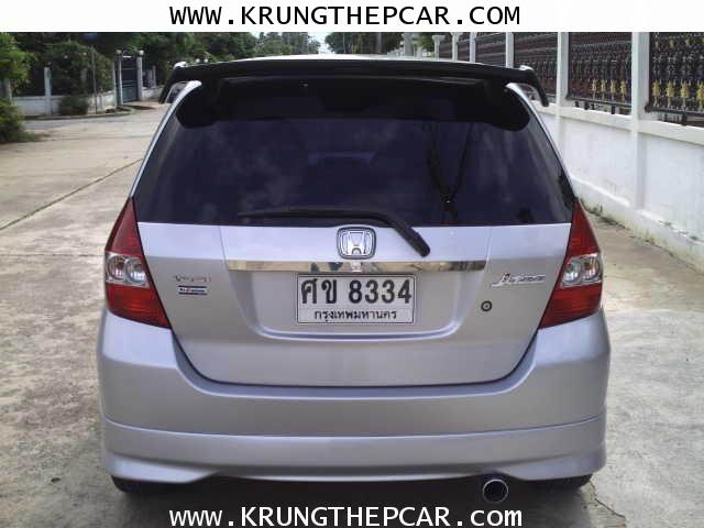 .ขาย HONDA JAZZ 1.5E i-DSi สีบรอนซ์เงิน ออโต้ ปี 2004 แม๊ก17นิ้ว ยางใหม่ มีสปอยเลอร์ $A11-P6IAT- 7