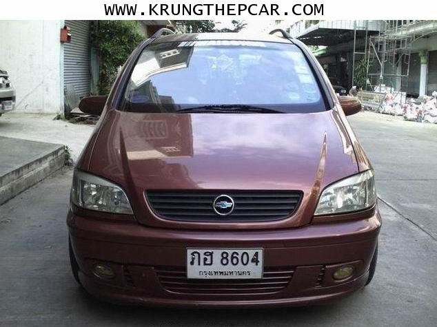 .ขาย รถยนต์CHEVROLET ZAFIRA 2.2CDX 7ที่นั่ง ปี02 สีน้ำตาล ออโต้ เบาะหนัง แม๊ก17นิ้ว มีสเกิต$A11-P6SQ 3