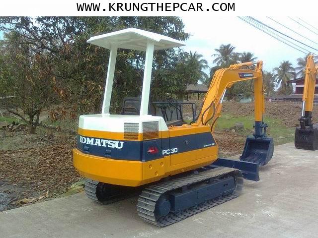 P6SI .ขายรถขุดขนาดเล็ก KOMATSU PC30-6 ตีนเหล็ก ทำสีใหม่เอี่ยม นำเข้าจากญี่ปุ่น มีเอกสาร$A01-T6SA 5