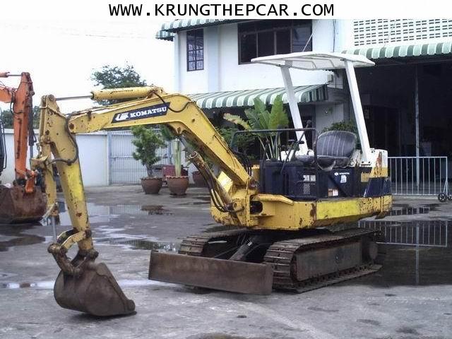 .ขายรถขุด แบ็คโฮล มือสองKOMATSU PC10-6 รถขุดเล็ก นำเข้าจากญี่ปุ่น สภาพเดิม พร้อมใช้งานทันที$A13-P6PE 5