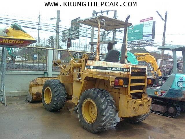 .ขาย รถตักล้อยาง KOMATSU 507 ขายรถตัก เอวอ่อน507  สีเดิม มือสองญี่ปุ่นมีเอกสารนำเข้า$A13P6TT 2